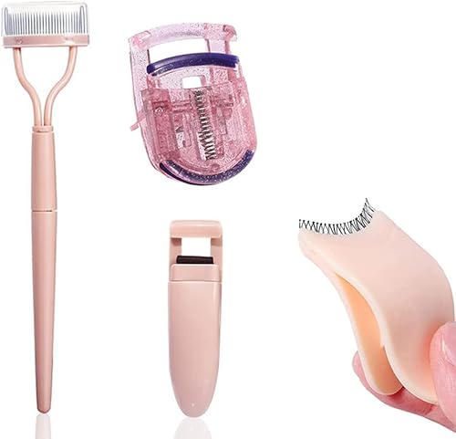 Kit de herramientas de aplicación de pestañas, peine de pestañas, mini pestañas postizas, separador, rizador, aplicador, pinzas, extensiones de