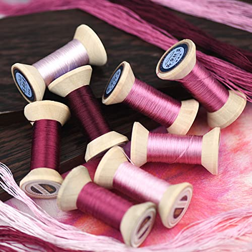 Image of Natural 100% Mulberry Handmade Embroidery Silk Thread Silk Floss (80)