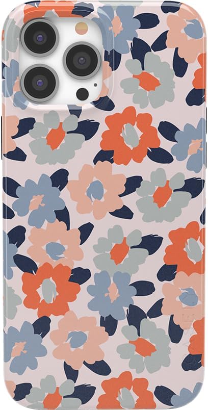 Casely iPhone 14 Pro Case | Field of Flowers | Pastel Floral | Compatible with MagSafe | Classic Ultra Slim Design