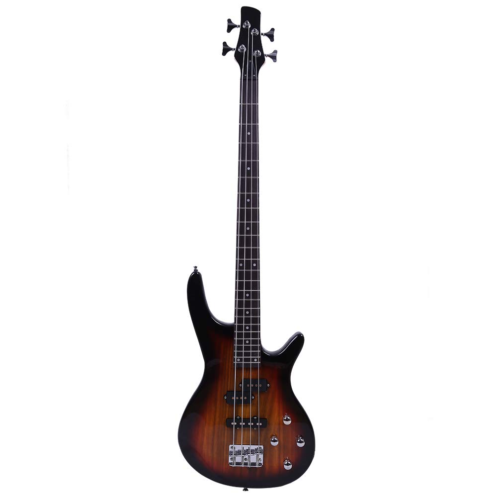 Amazon.com: Kcelarec Electric Bass Guitar Full Size 4 String