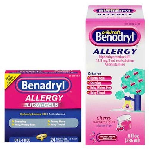Benadryl Allergy, Childrens Liquid, 48 per Box