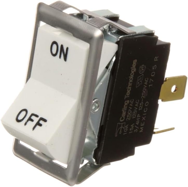 BLO-6497 Light Switch 7/8 X 1-1/2 SPST | Exact Fit Replacement for Blodgett 6497 | SHARPTEK.COM Parts | 180-Day Warranty