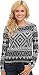 Lucky Brand Women's Jacquard Pullover Sweater