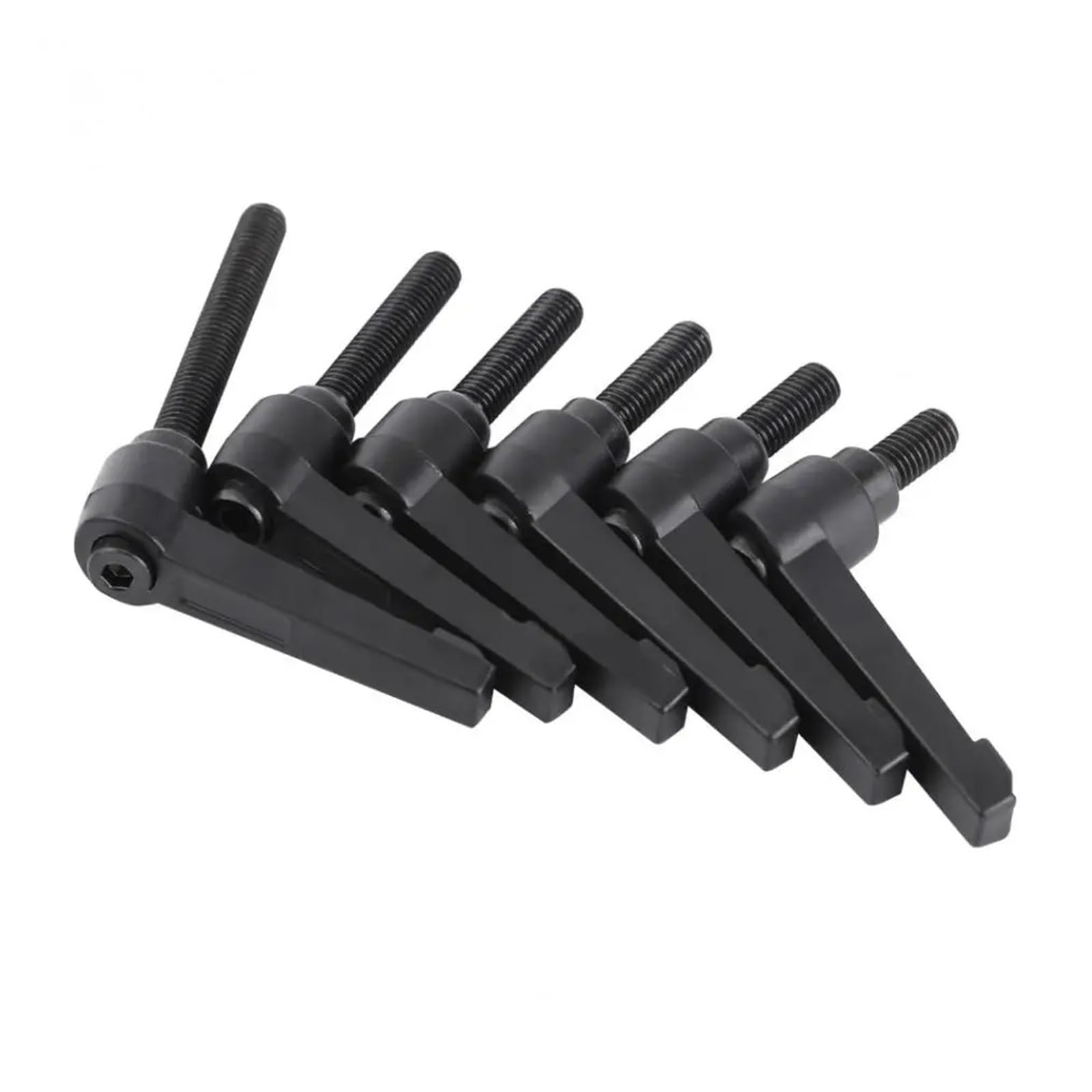 Set Di 4 Maniglie Di Fissaggio Regolabili Con Filettatura Femmina – Acciaio Inox, Viti M4/M5/M6/M8/M10/M12 - 3