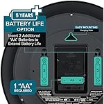 La Crosse 12 Inch Atomic Wall Clock