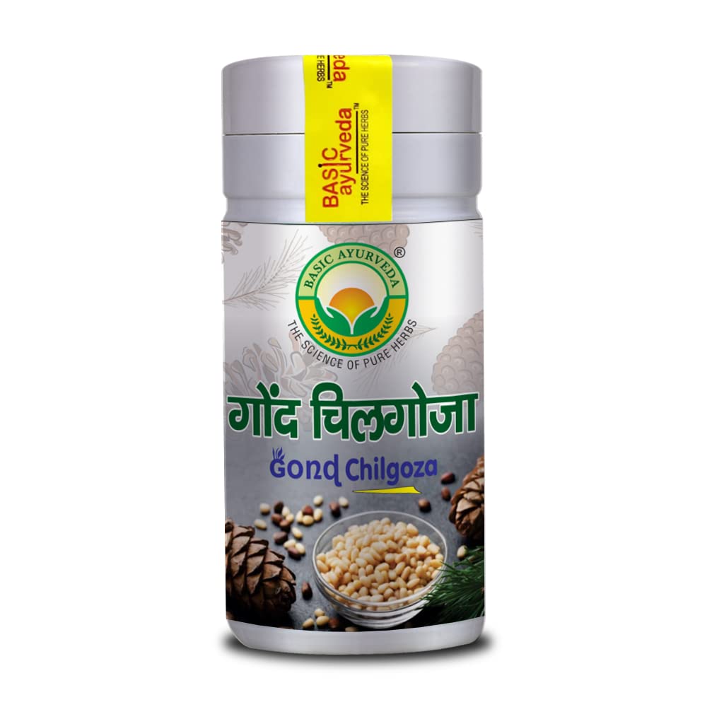 BASIC AYURVEDA Gond Chilgoza (Pine Nut Gum) 120 Gram | (B09RZMW2B2) Amazon Price History, Amazon Price Tracker