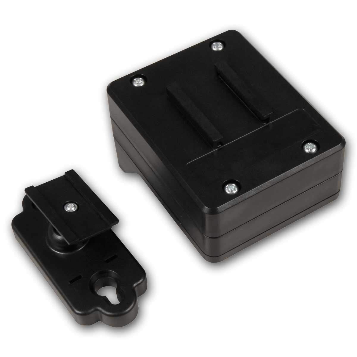 Conjunto de detectores de Movimiento inalámbricos IP44 Comfort, 2 detectores de Movimiento PIR y 1 Receptor