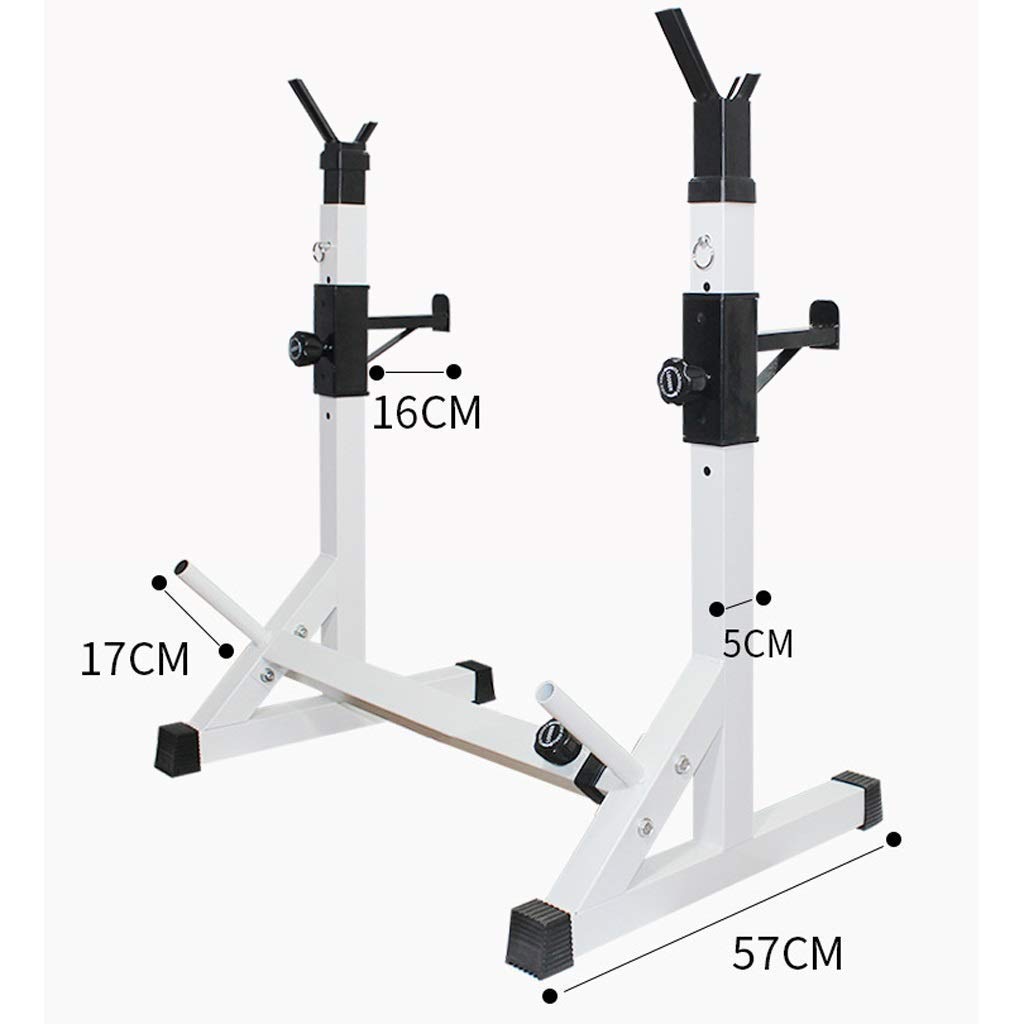 Squat Rack Dipping Station stojak na hantle stojak do zanurzania fitness ławka wyciskanie przysiady stojak na wyciskanie rama fitness sprzęt sportowy dom podnoszenie ciężarów hantle wsparcie
