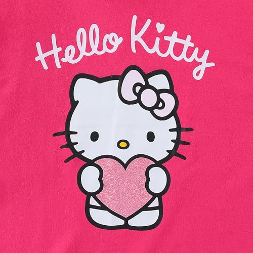 Image of Hello Kitty Sanrio Girls Short Sleeve T-Shirt for Toddlers and Big Kids