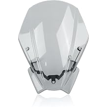Motorcycle Windscreen Windshield Replacement for Honda CB500 2024 2025 PC Windscreen Double Bubble Light Gray