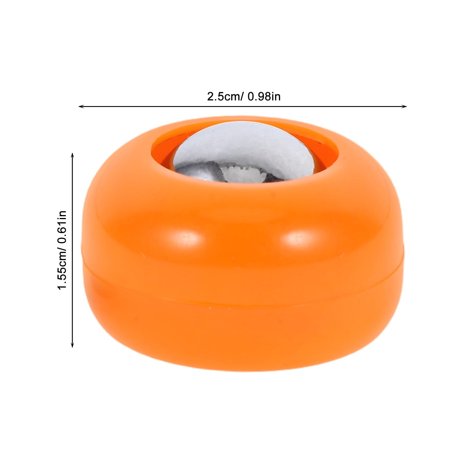 Alasum 20 Stück Kleiner Tisch Curlingbälle aus Pp Shuffleboard Zubehör mit Vielseitiger Sportausrüstung Gleitend für Indoor Familientreffen