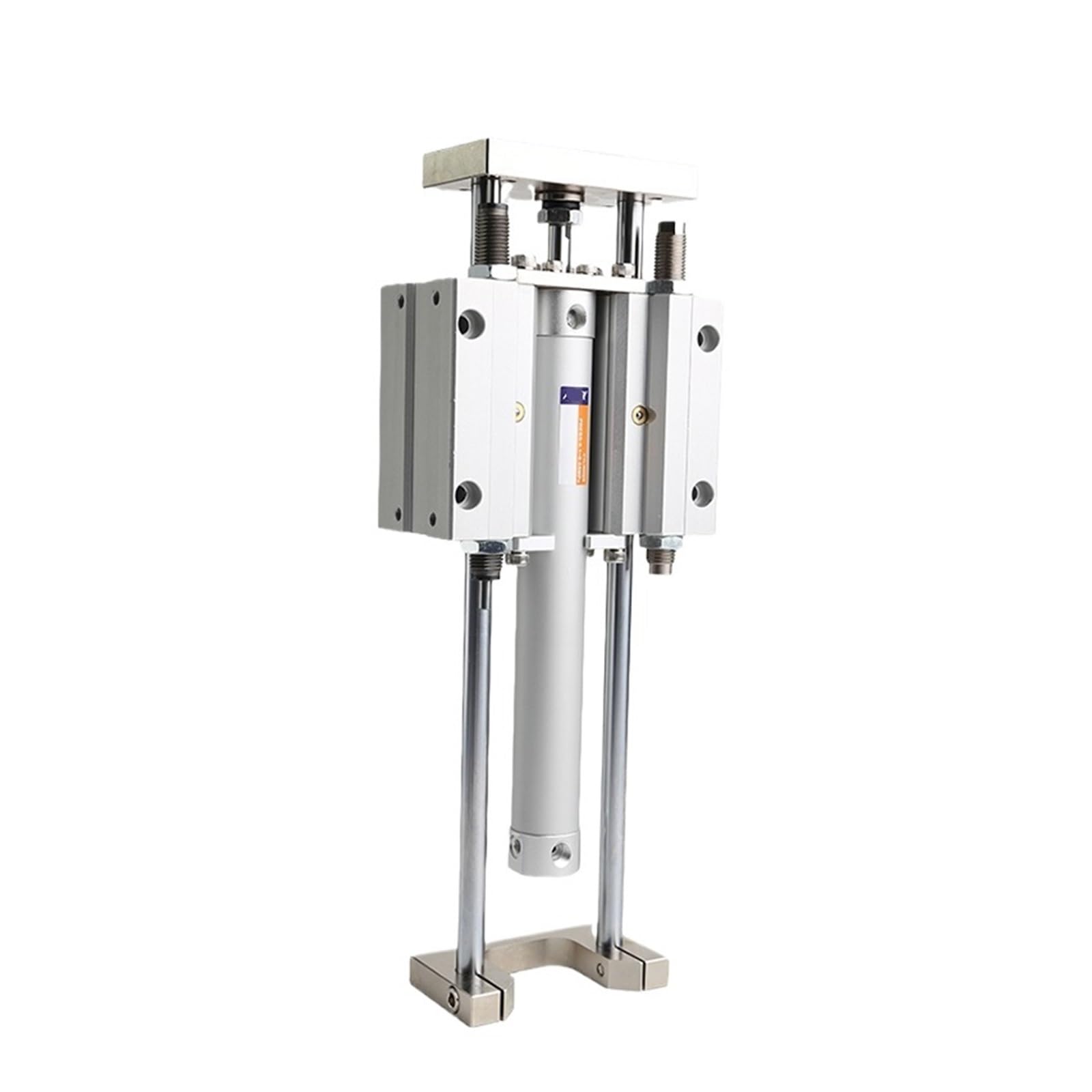 Série MGGMB MGGMB20 25 32 40 50 63-75 100 200 Vérin pneumatique à trois axes, trois tiges avec tige de guidage, course réglable(Stroke 100mm)