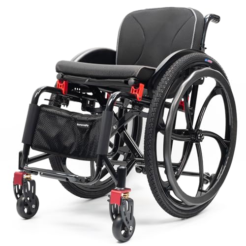 Sunyongfly X|[cԈ֎q܂ݎԈ֎q 26 C`ցAՌzOցAחe 100KG ׂ̂Ă̒n`A~jEԈ֎q(Seat width: 40cm,Black (A))