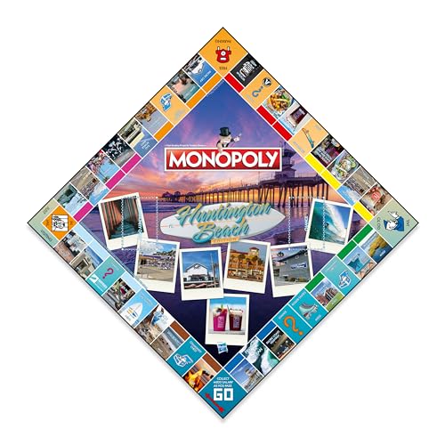 Monopoly Huntington Beach Edition para 2-6 jugadores miniatura 2
