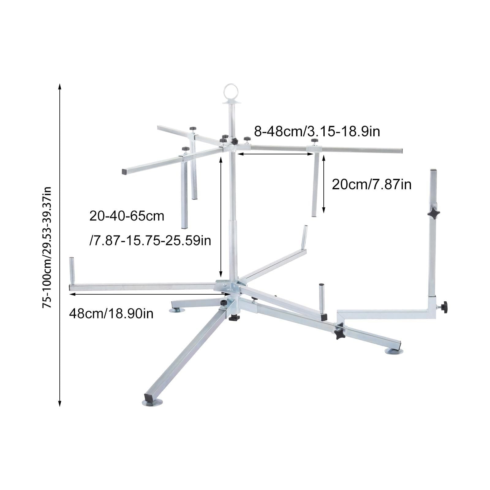 Distributore di bobine per tubi resistenti, sbobinatore regolabile per riscaldamento a pavimento, tubi dell'acqua, cavi, bobine, design con cuscinetto ad alto carico