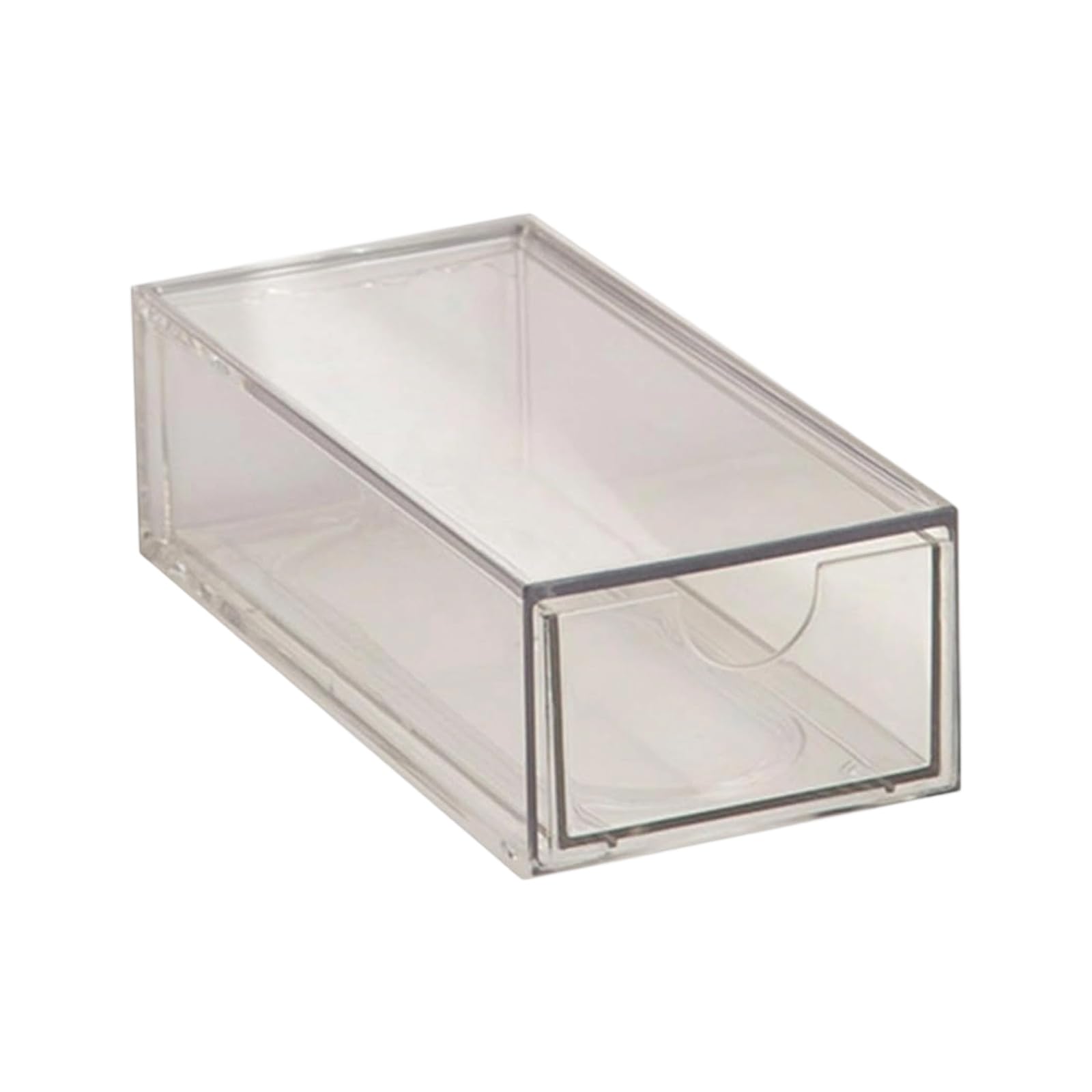 Buxuaaaa 1Pcs Multifunctional Stackable Food Organizers Container with Drawers for Home Bathroom Storage Organization Clear Pantries Organizers and Storage Stackable Kitchen
