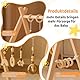 Spielbogen Baby Holz für Babies, Höhenverstellbarer & Schadstofffreier Baby Gym Holz Spielbogen, Spielzeug Activity für Neugeborene