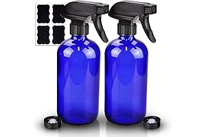 Reusable Glass Spray Bottles Blue (2-Pack)