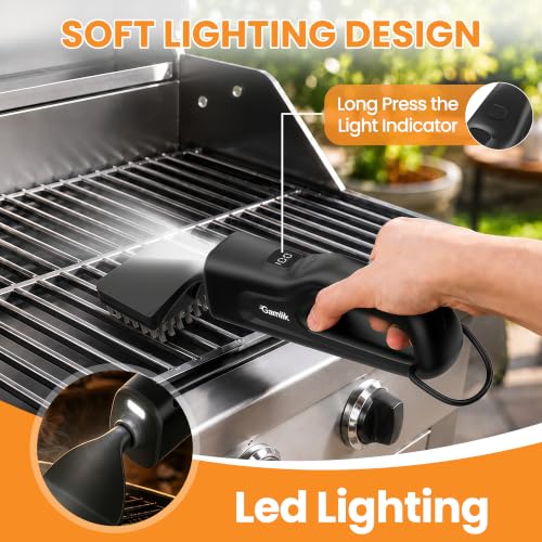 Electric Grill Brush with LED Light - image 2