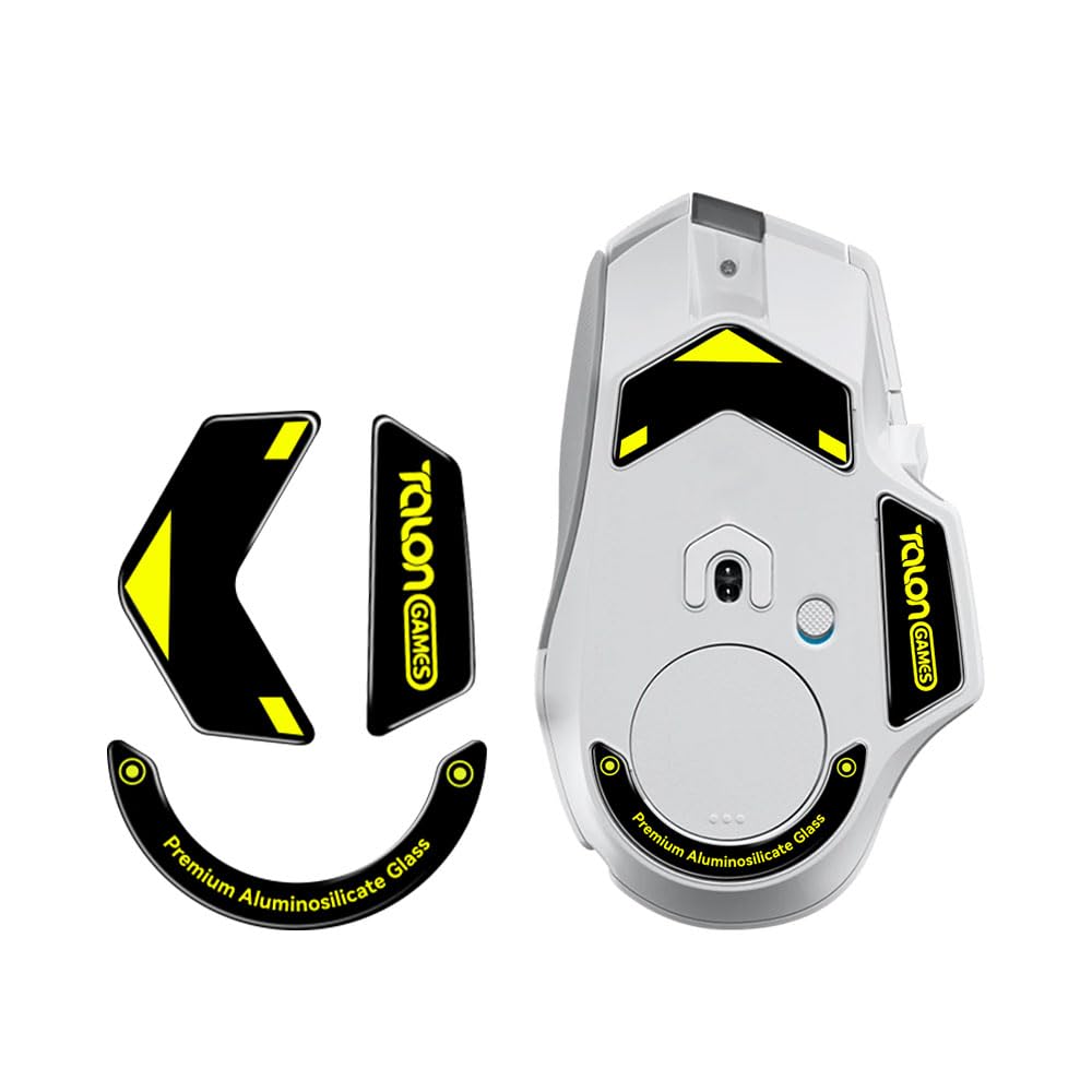 Amazon | [ 強化ガラス素材 ] TALONGAMES マウスソール マウス