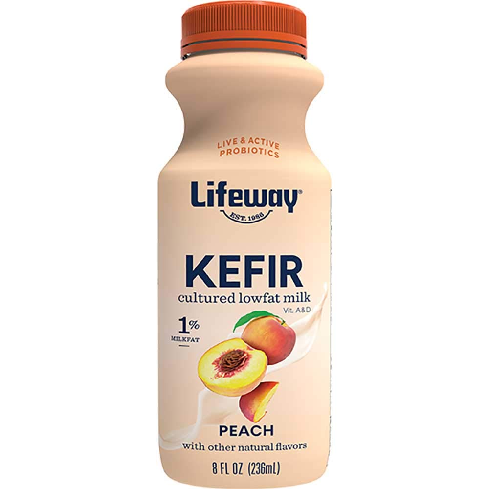 Amazon.com: Lifeway Low Fat Peach Kefir, 8 Fluid Ounce - 6 per