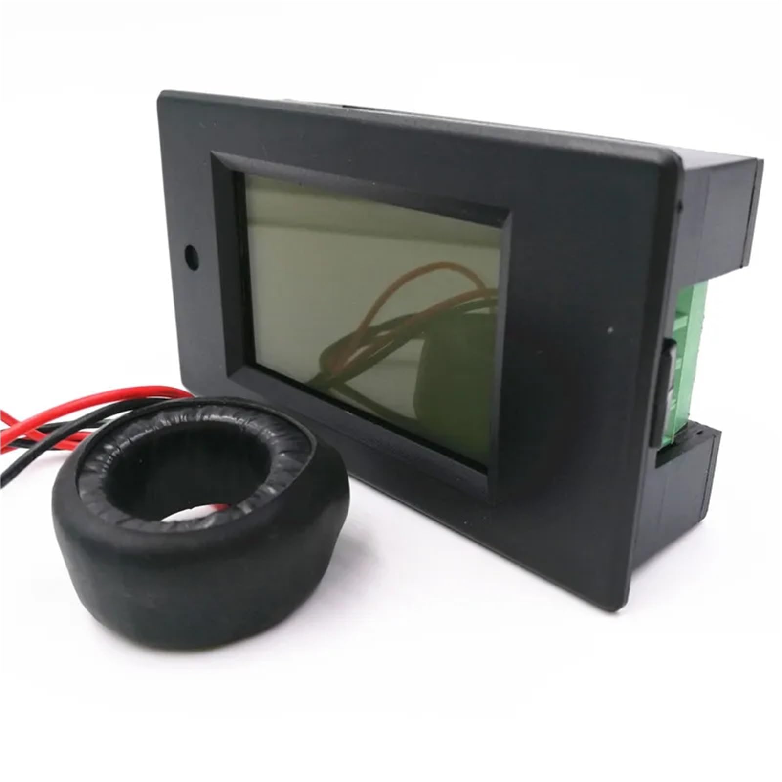 Multimetro digitale AC 80~260V 100A con LED, monitor di potenza, voltmetro, amperometro, watt, tensione, contatore elettrico domestico PZEM-061(PZEM-061 Turn Off)