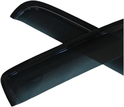 Compatible with Isuzu D-max Dmax 2007-2011 Acrylic Window Visor Sun Vent Rain Shield Car Side Wind Deflector Windshield