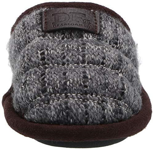 Dearfoams Unisex-Baby Df Kids Toddlers Quilted Knit Clog Slipper2