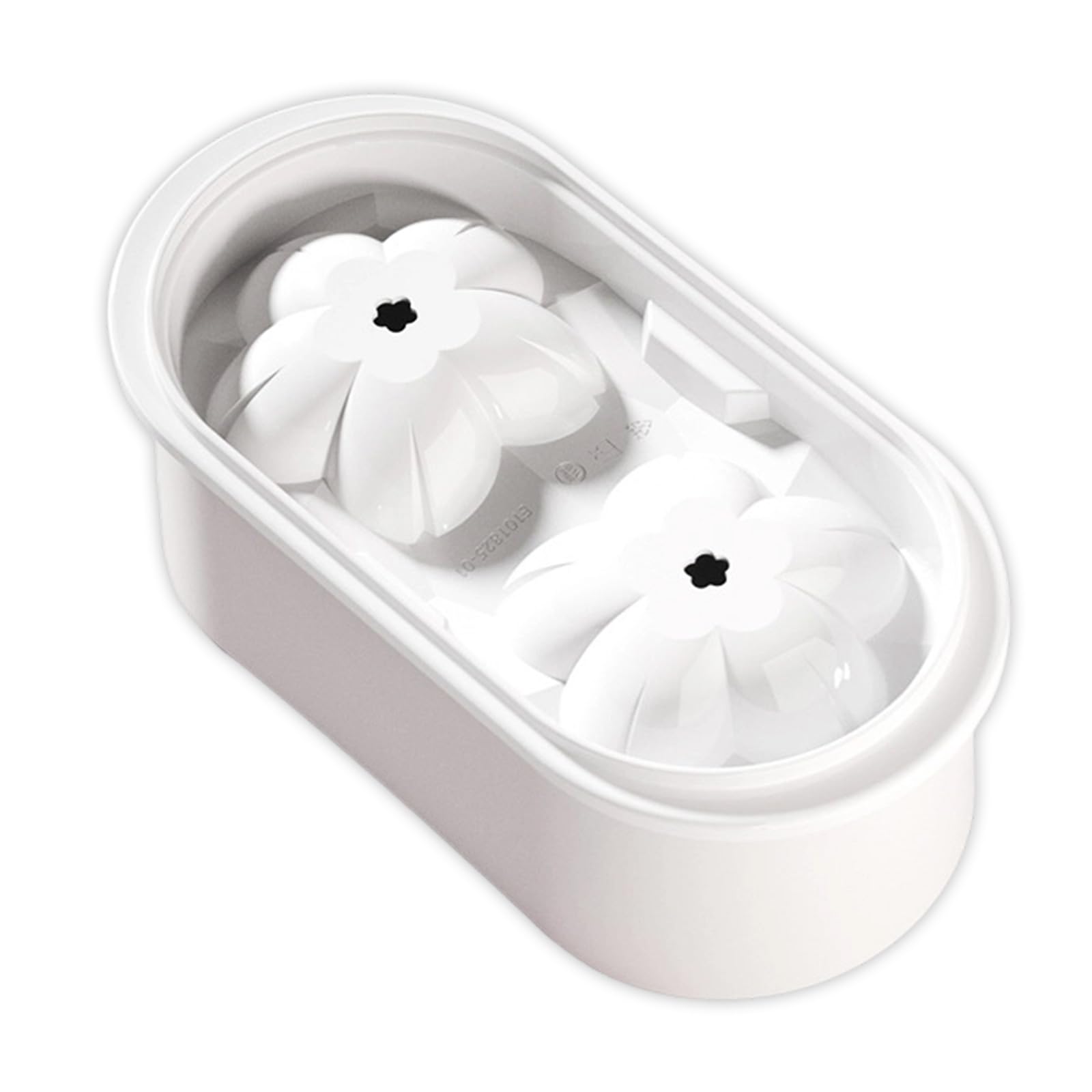 Tsophreniq Unique Petal Ice Mold for Chilled Drinks and Fun Desserts Featuring Flexible Construction Freezing Block Mold Home Club Ice Tray