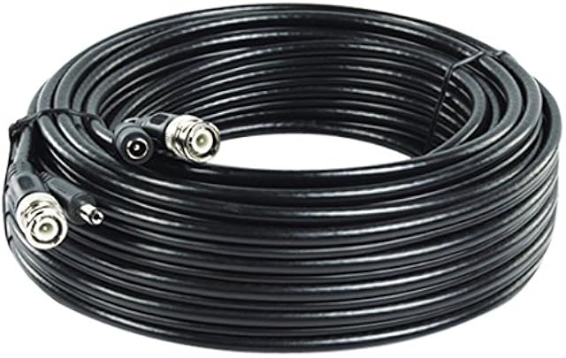 K nig SAS-CABLE1030B Cavo Coassiale Sicurezza RG59 con Alimentazione K nig SAS-CABLE1030B Cavo Coassiale Sicurezza RG59 con Alimentazione