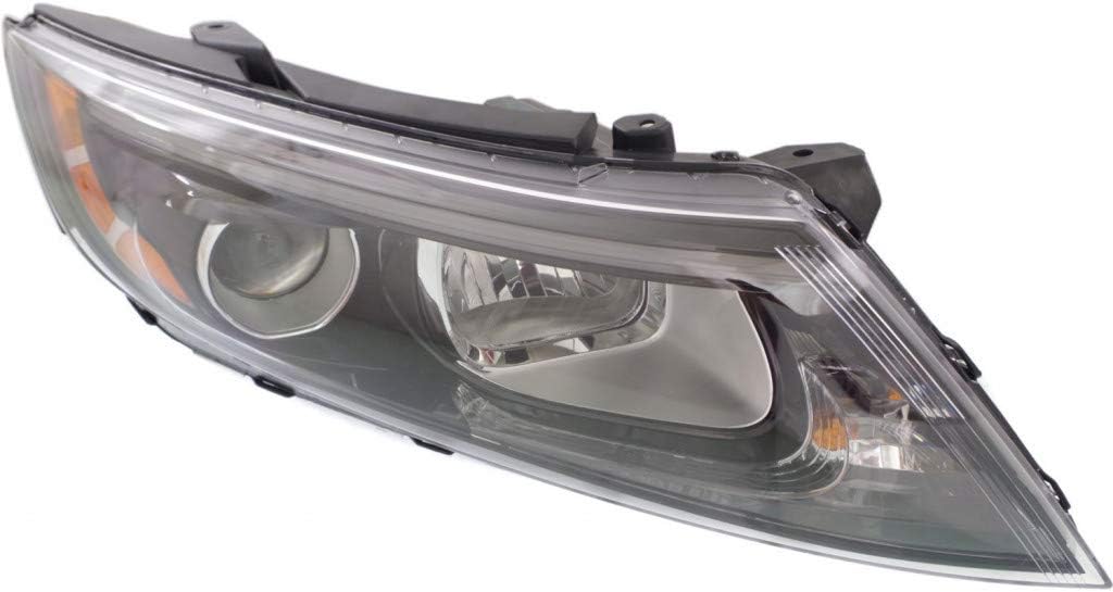 CarLights360 For Kia Optima Headlight Assembly 2014 2015 Pair Driver and Passenger Side DOT Certified | KI2502175 | KI2503175 | KI2502175