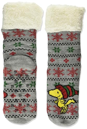 Calcetín pantufla mujer Peanuts para tardes de invierno y sofá