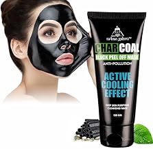 U.rban Yatri Charcoal Black Peel Off Mask, Anti-Pollution, Active Cooling Effect, Deep Skin Purifying, 120 gm