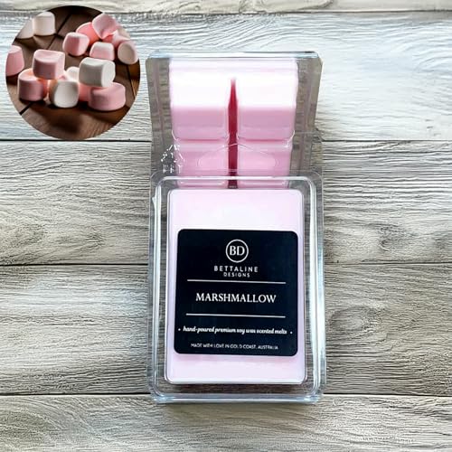Marshmallow - 100% Soy Wax Scented Melts, 6pc Melt Pack