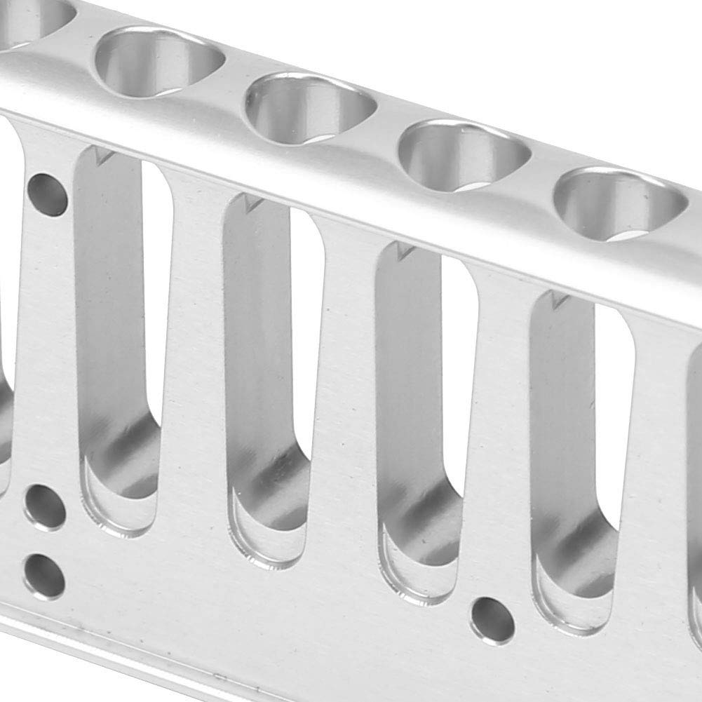 Harmonica Comb 10 Hole Blues Harp Comb SP20 Accesorio de Aleación de Aluminio para Special20 Pulido de Oro Fino Liviano Silver (Plata)