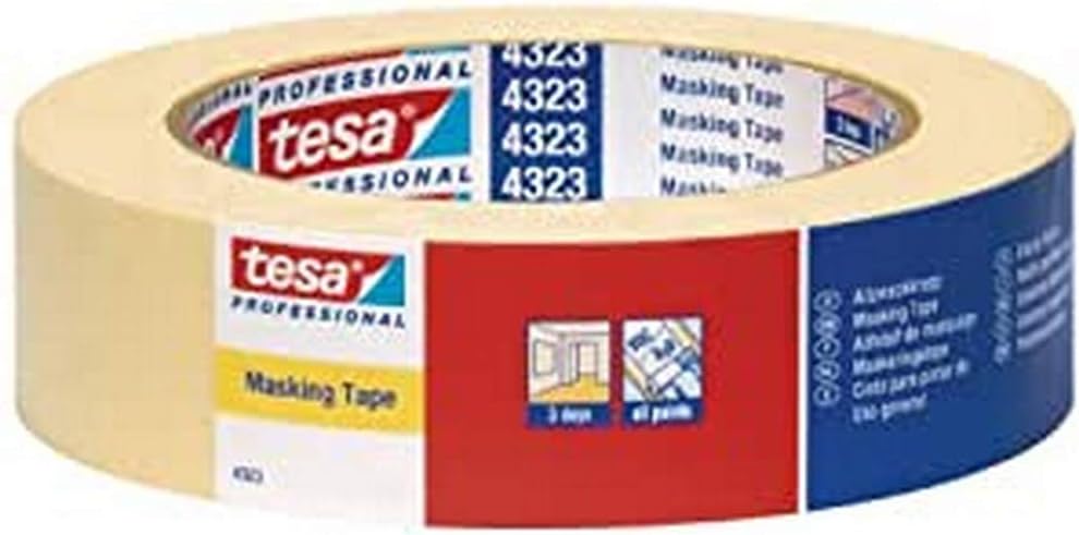 Tesa Tesakrepp 04323-00008-00 4323 Masking Tape 50 m x 25 mm