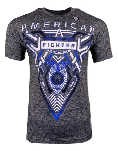 American Fighter Men's T-Shirt Charles TMT Crewneck Gray XS-5XL3