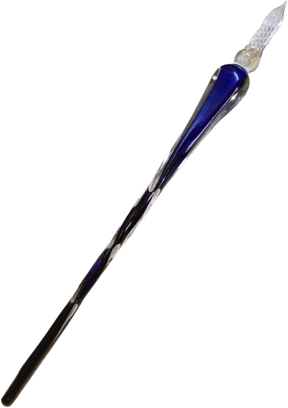 XIAOYU Glass Dip Pen Vintage Handmade Crystal Starry Sky Signature Pen - C - Image 5