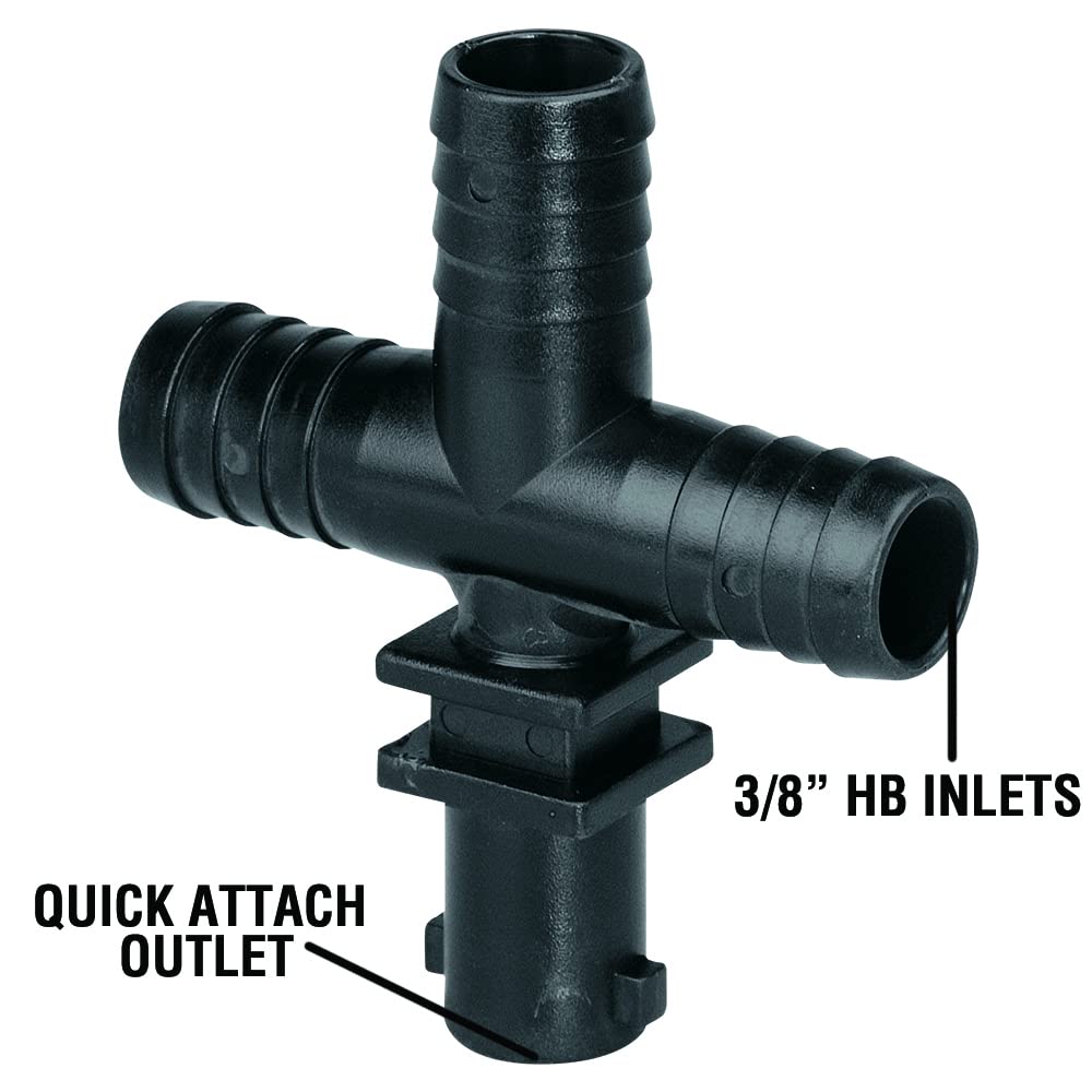 Amazon.com: Valley Industries Polypropylene Cross Nozzle Body - 3