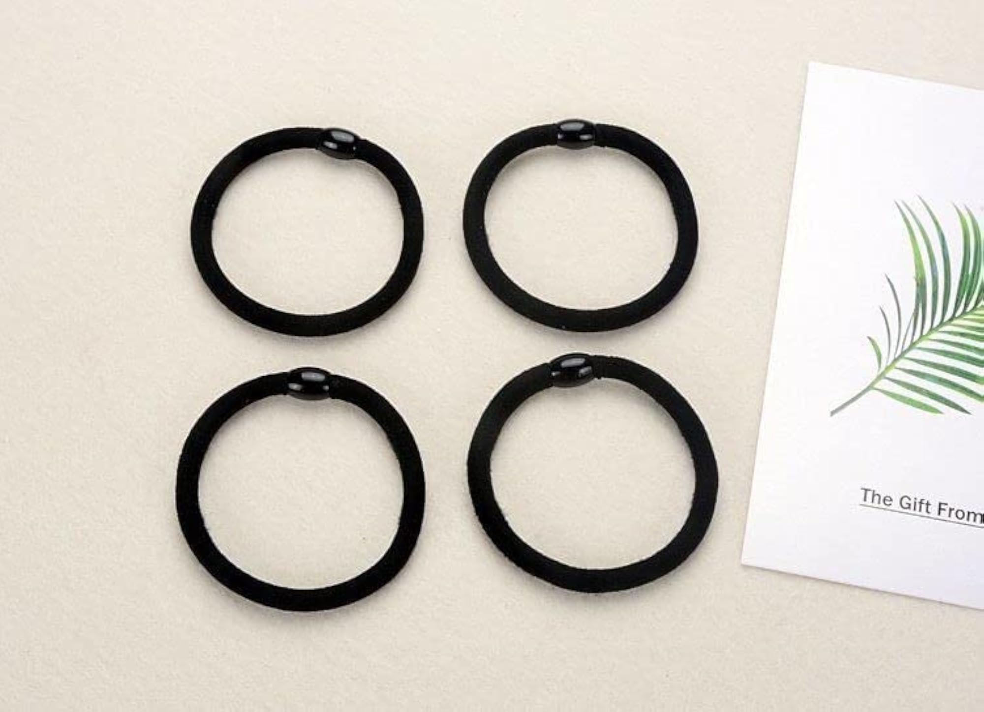 50 Ultra-Stretch Rubber Bands, All-Match Hair Accessories