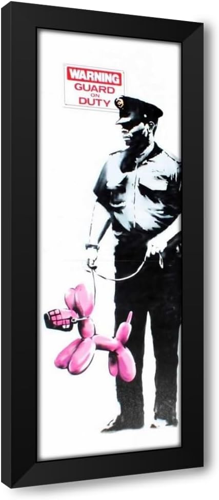 ArtDirect Los Angeles (graffiti attributed to Banksy) Custom Framed Art Print Giclee Print or Canvas Options with Various Sizes and Customization by Anonymous (attributed to Banksy)