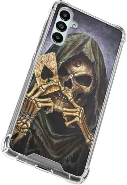 Skinit Clear Phone Case Compatible with Galaxy A14 5G - Officially Licensed Alchemy Carta Reapers Ace Design