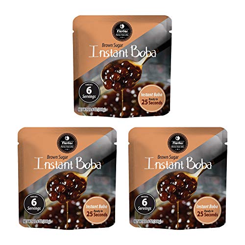 Buy Flavfar Taro Milk Tea with Instant Tapioca Pearls Authentic Taro