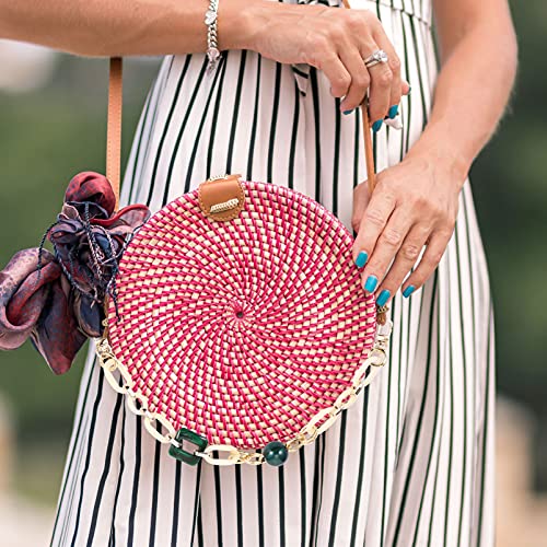 WINOMO - Catena in acrilico, 40 cm, con manico