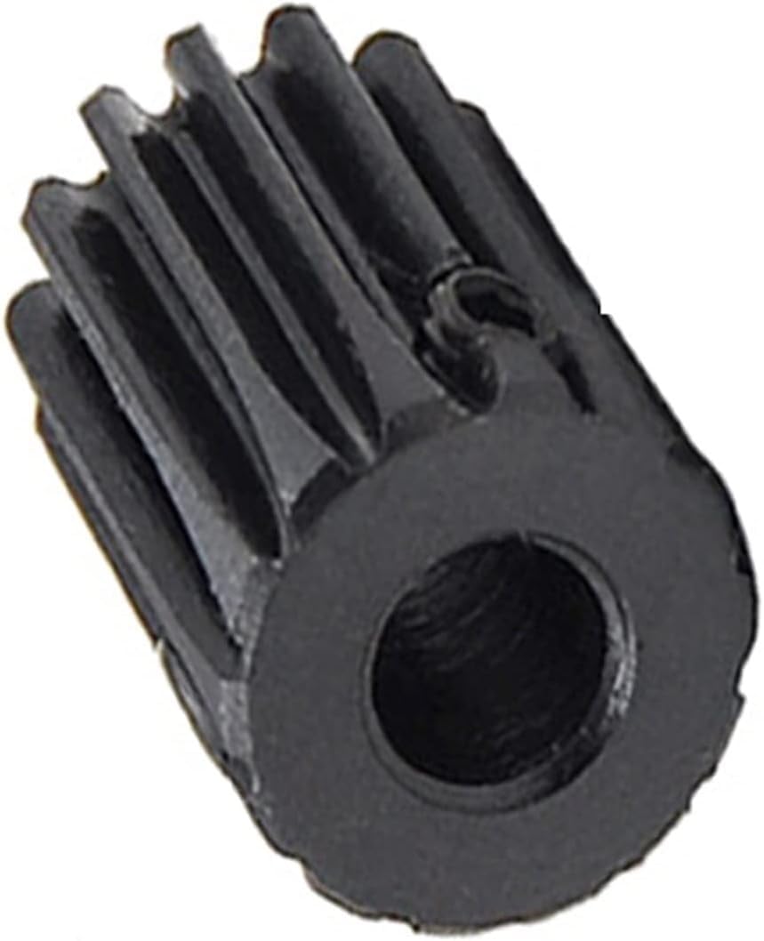 Motorritzel, Zahnrad, Modulritzel, Motorritzel, 10 Stück, 1M 10T14T Stirnradritzel, Bohrung 4 mm/5 mm/6 mm/6,35 mm/7 mm, Oberfläche schwarz, Motorritzel, Mod. 1, Zahn 12, Außendurchmesser 14 mm(Bore 7