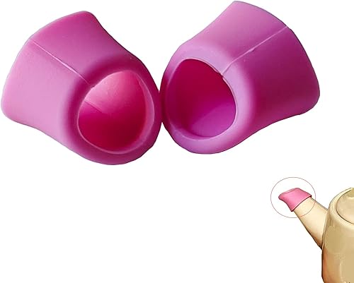 Cubierta del caño de la tetera, protector de la boquilla de la tetera de la tetera, caño de la tetera de silicona rosa, cubierta del caño de