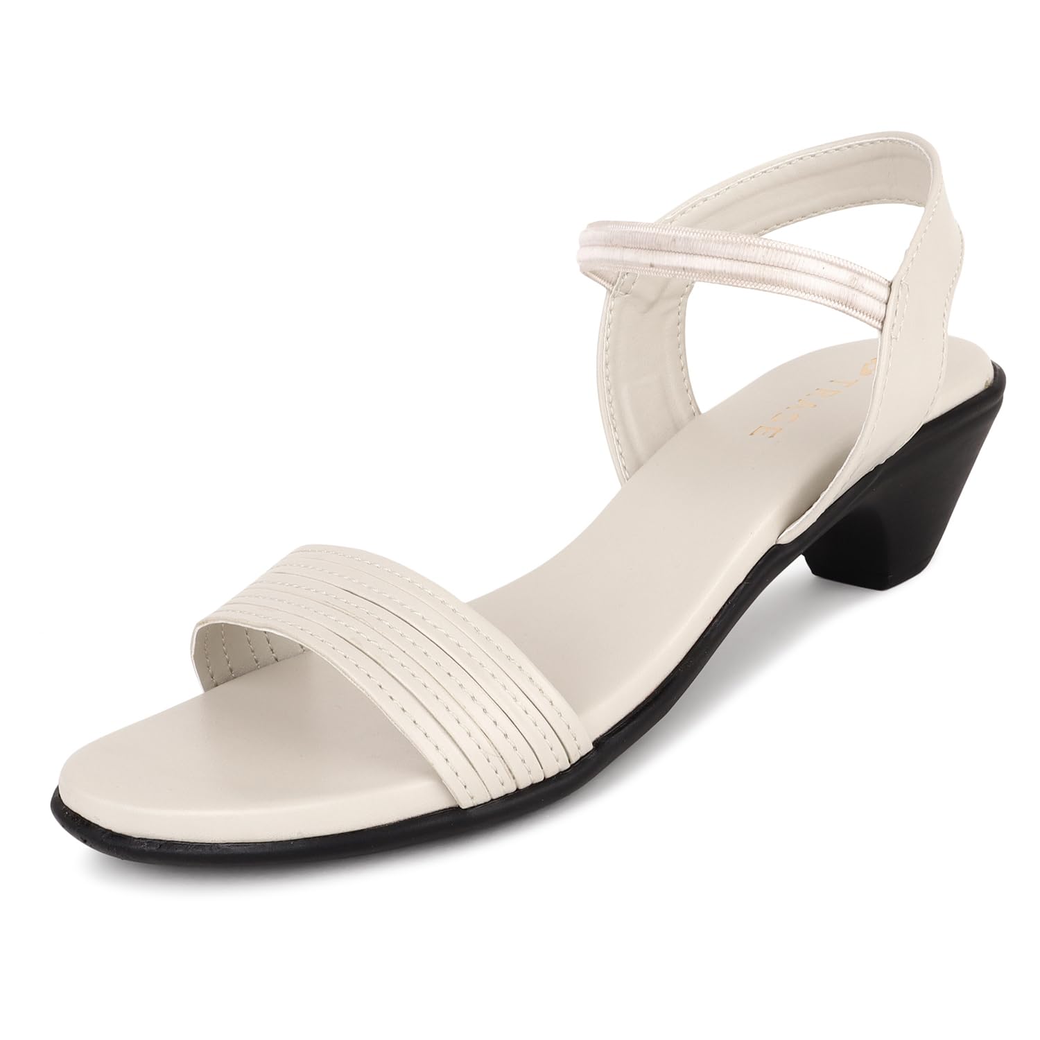 TRASE Urban Heel Sandals for Women (Cream, 7 UK) (B0DFMJM2N4) Amazon Price History, Amazon Price Tracker