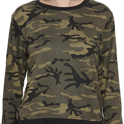 Image of PINACOLADA Women's Camouflage Casual Stylish Sweatshirt
