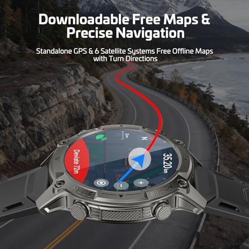 KW350C GPS Smart Watch outdoor design