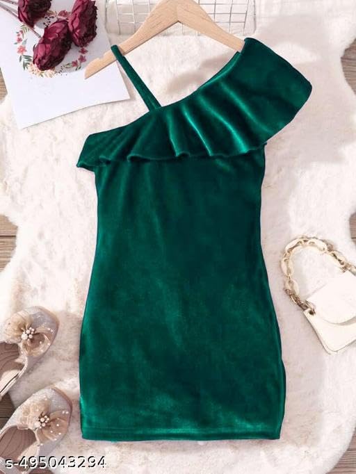 Image of Pretty Stylish Girls Frock & Dresses| Soft Cotton Outfit for Kids | Comfortable Everyday Wear Frock for Girls | Suitable for Birthdays, Outings & Festivals
